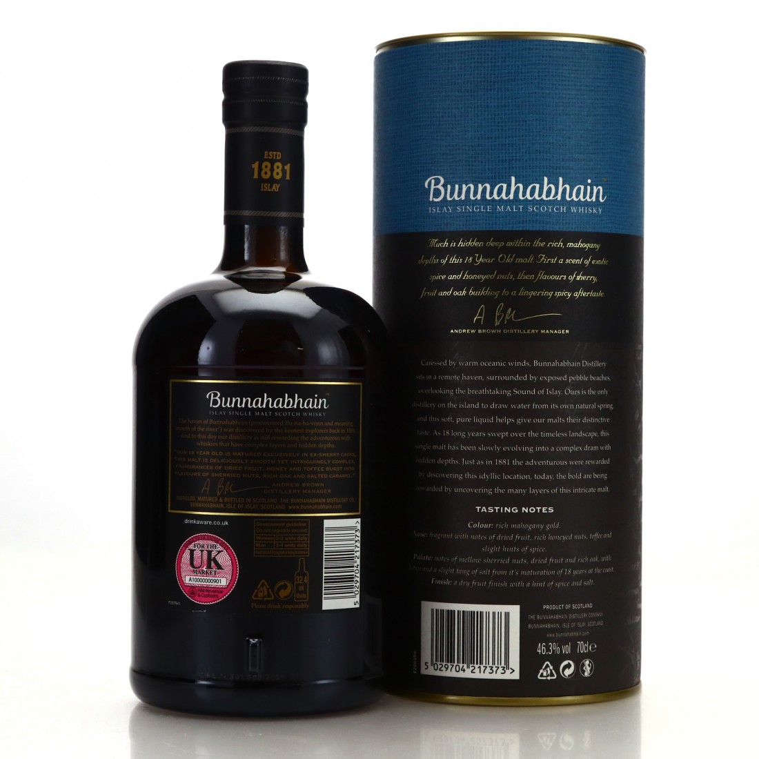 Bunnahabhain 18 Year Old Small Batch | Whisky Auctioneer