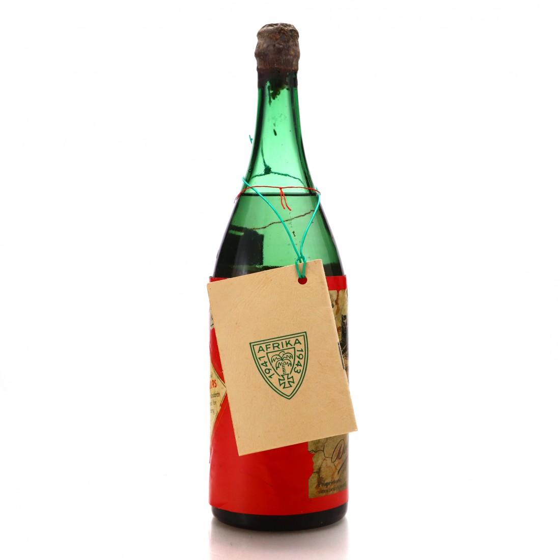 Delva "Afrika Corps Lost Liquor" Cat & Bottle Brand Old Tom Gin 1 Litre