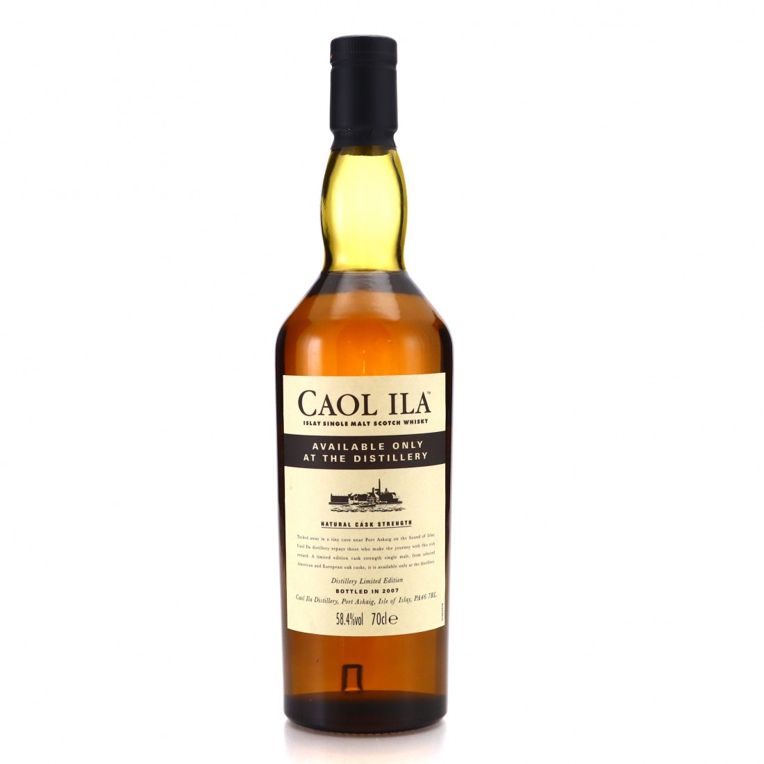 Caol Ila Cask Strength Distillery Exclusive 2007 | Whisky Auctioneer
