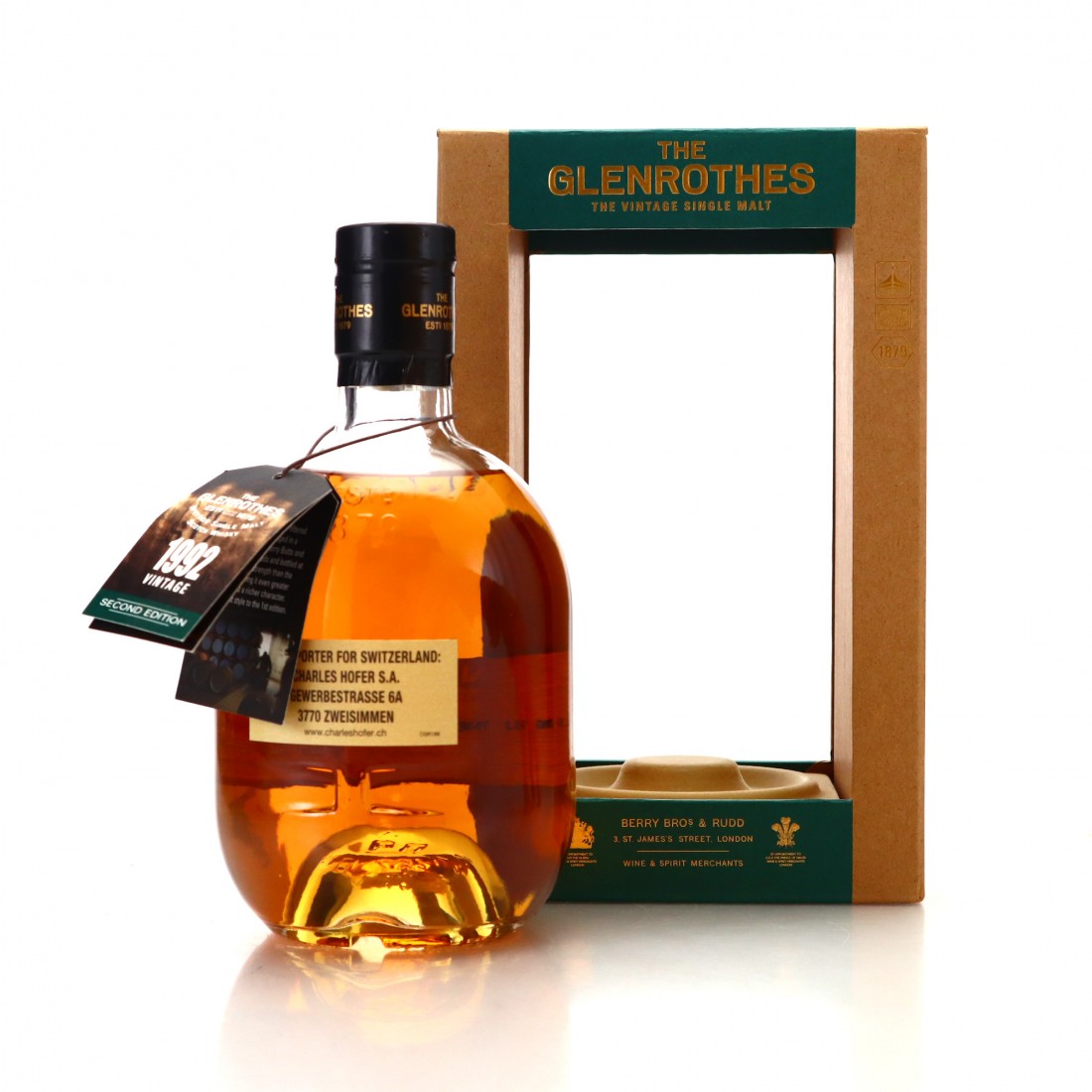 Glenrothes 1992 Vintage 2nd Edition Whisky Auctioneer
