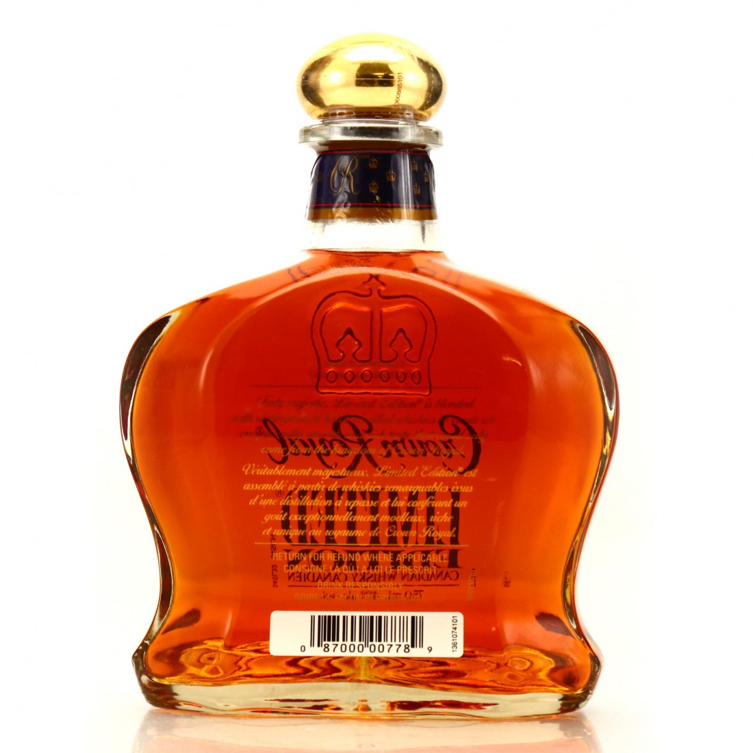 Seagram's Crown Royal Limited Edition Canadian Whisky Whisky Auctioneer