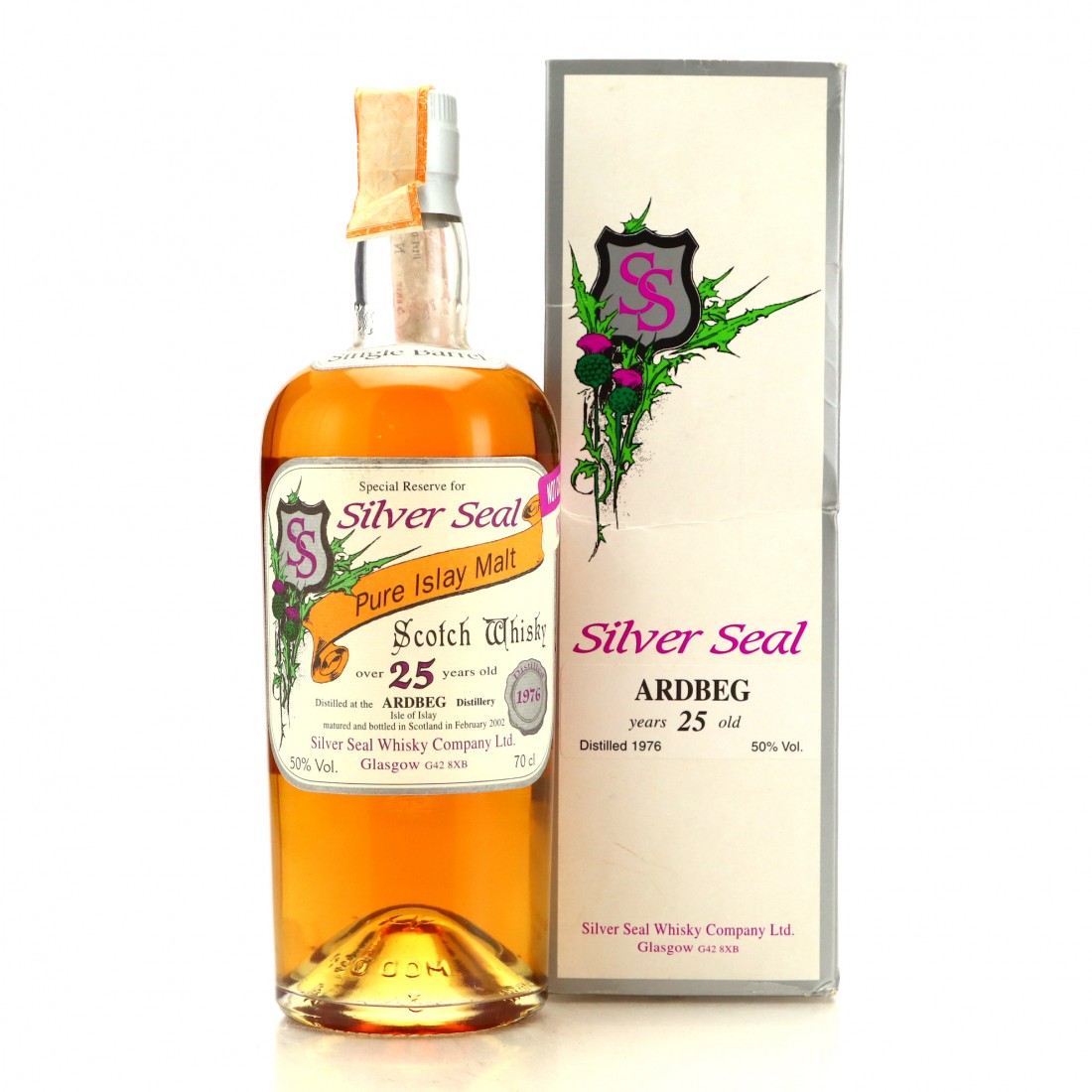 Ardbeg 1976 Silver Seal 25 Year Old Whisky Auctioneer