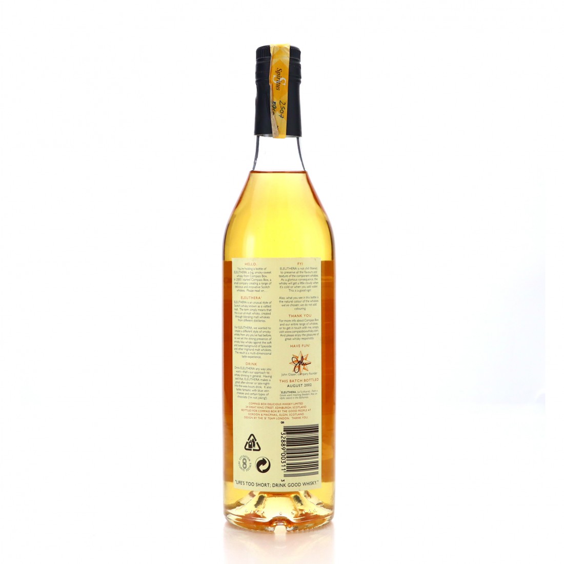 Compass Box Eleuthera 2002 Whisky Auctioneer