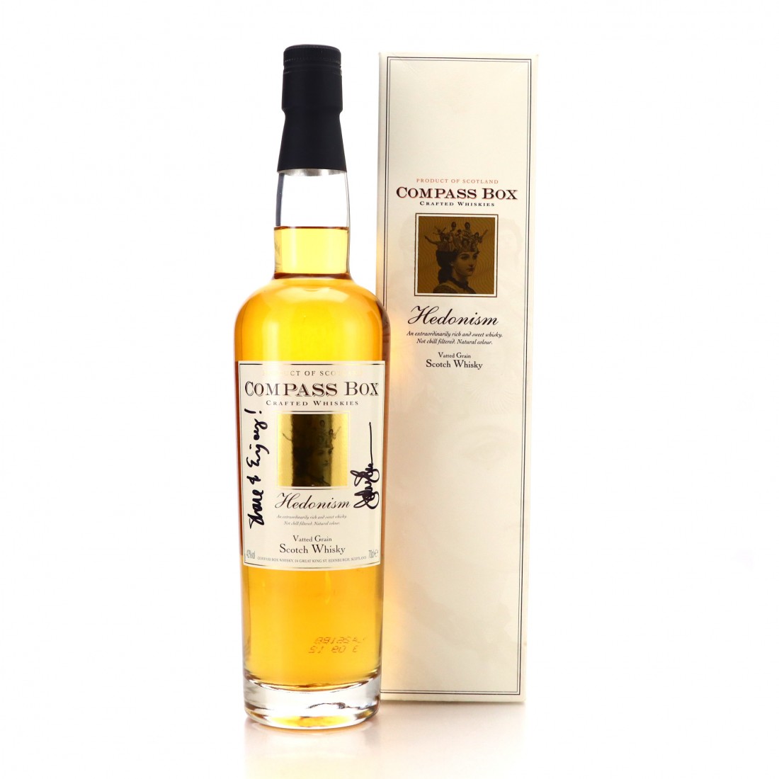 Compass Box Hedonism 2004 / Signed Whisky Auctioneer