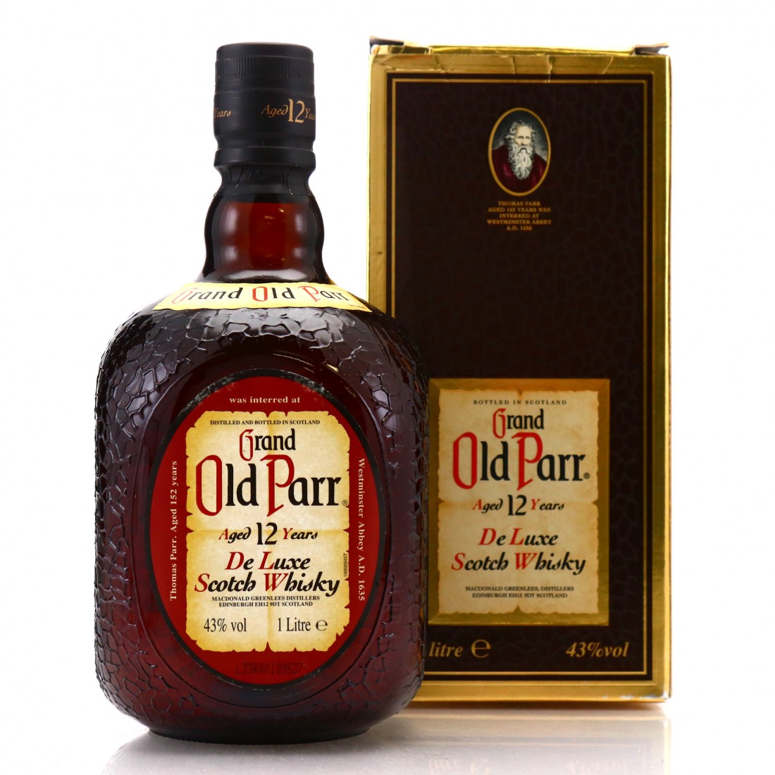 Grand Old Parr 12 Year Old 1 Litre | Whisky Auctioneer