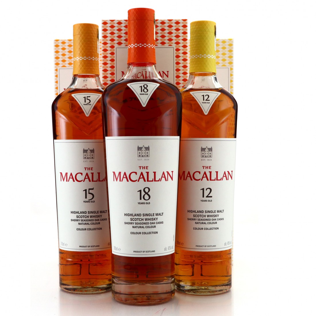 Macallan Colour Collection 3 x 70cl | Whisky Auctioneer