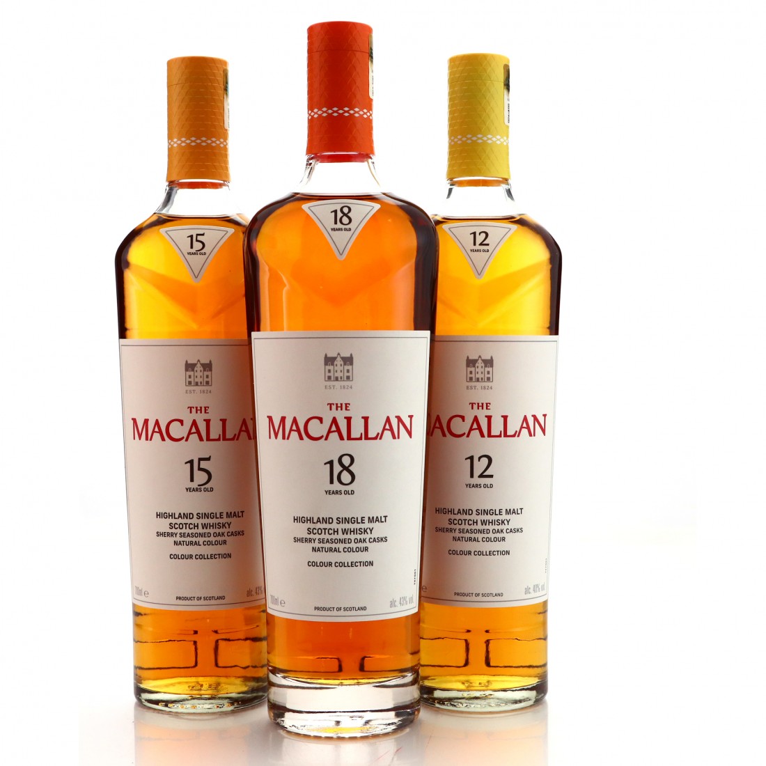 Macallan Colour Collection 3 x 70cl | Whisky Auctioneer