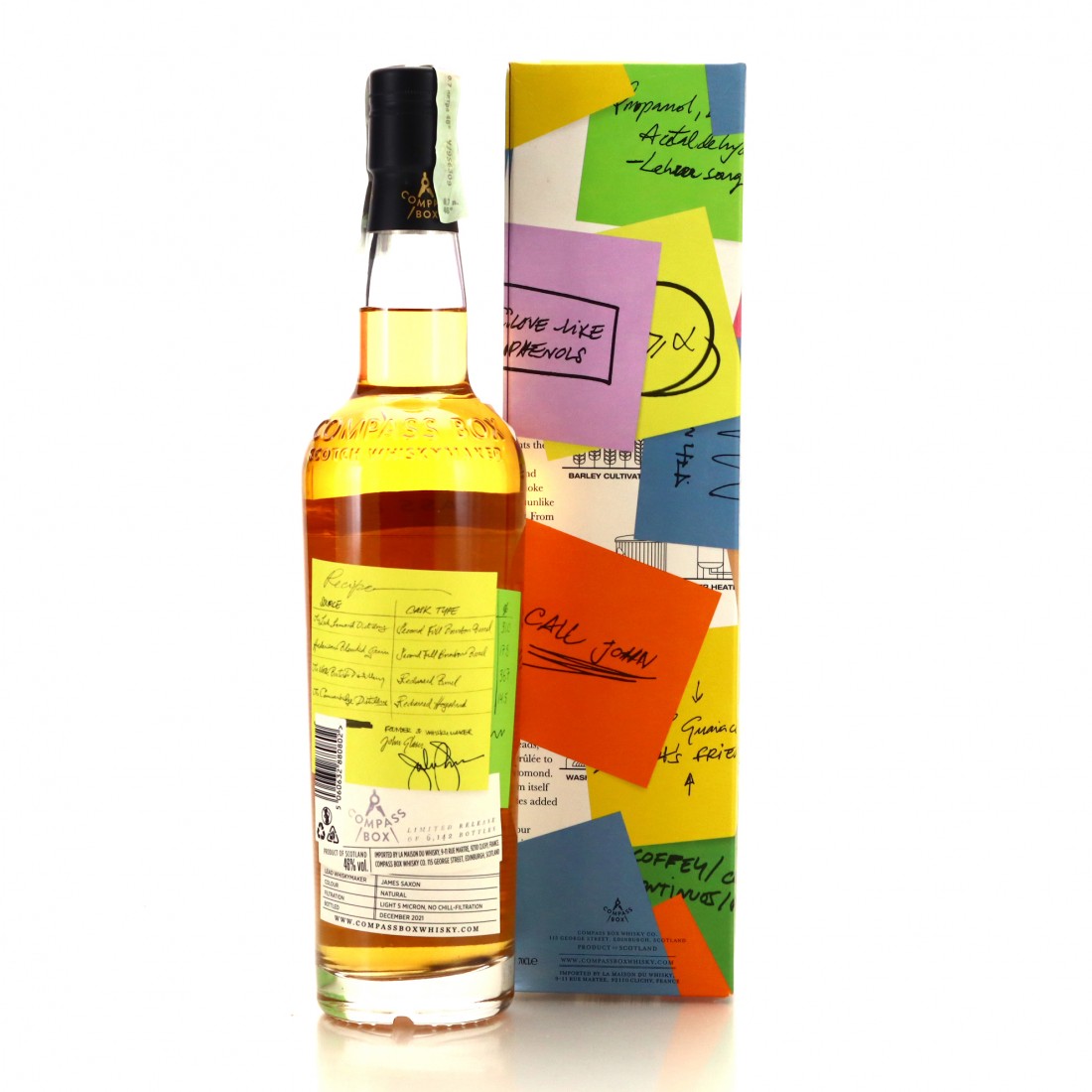 Compass Box Experimental Grain Whisky Whisky Auctioneer