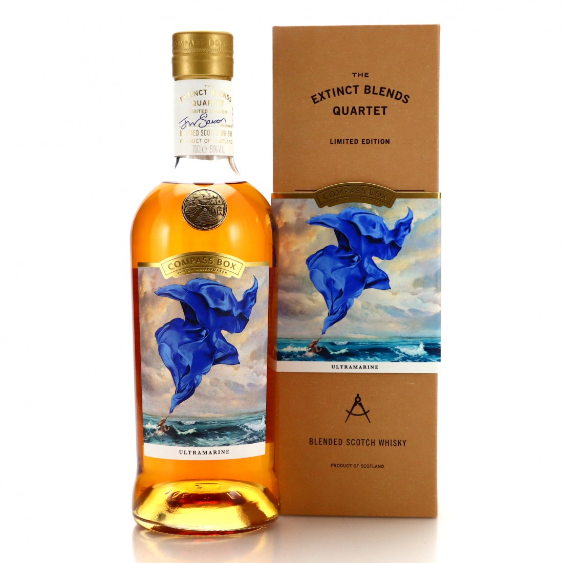 Compass Box The Extinct Bends Quartet Ultramarine Whisky Auctioneer