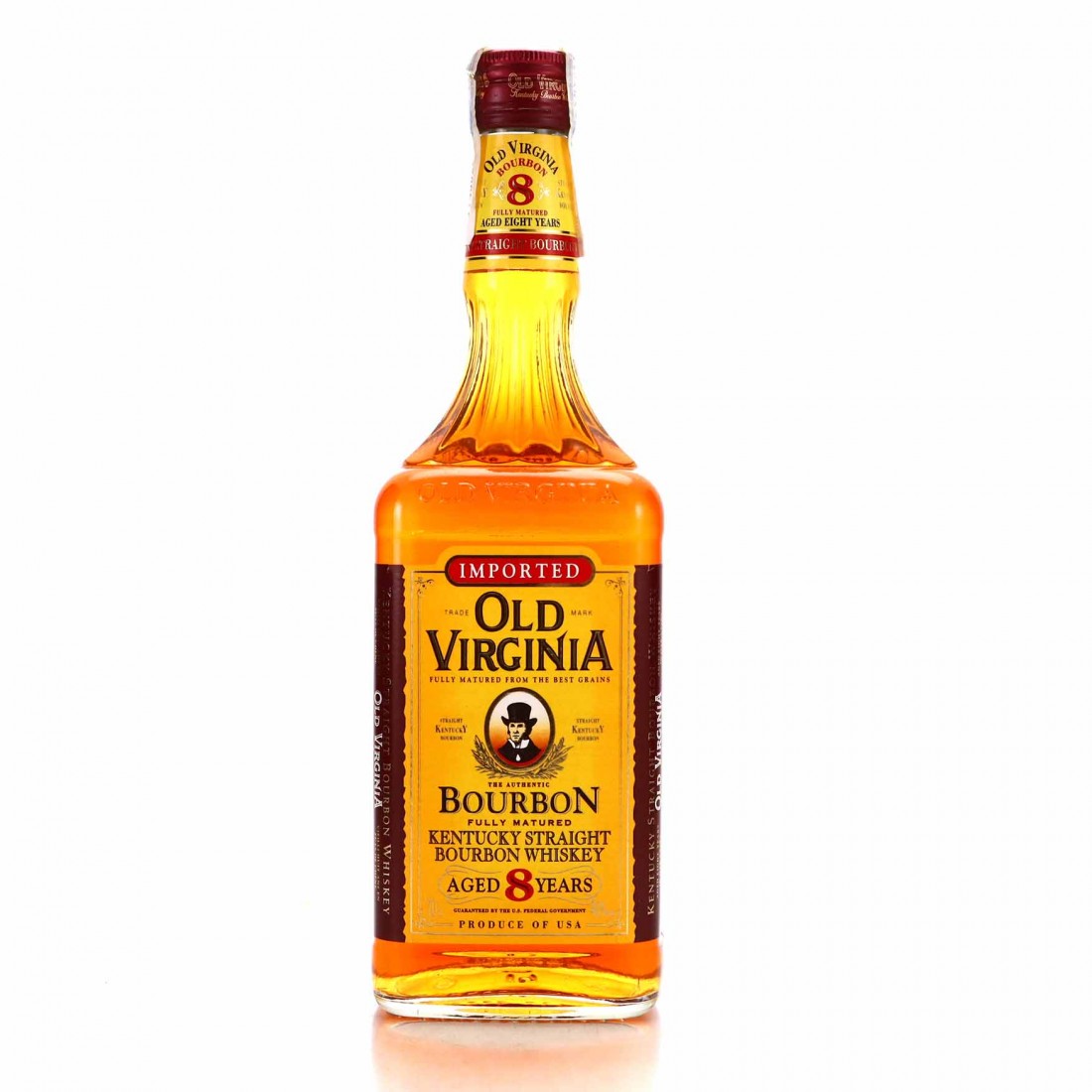 Old Virginia 8 Year Old Straight Bourbon 70cl | Whisky Auctioneer
