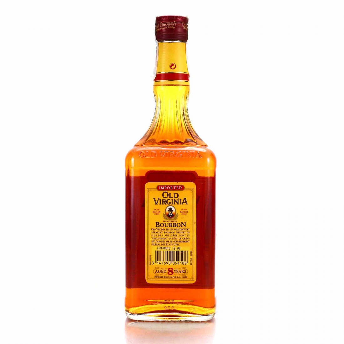 Old Virginia 8 Year Old Straight Bourbon 70cl | Whisky Auctioneer