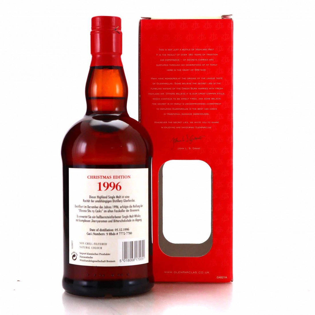 Glenfarclas 1995 christmas edition