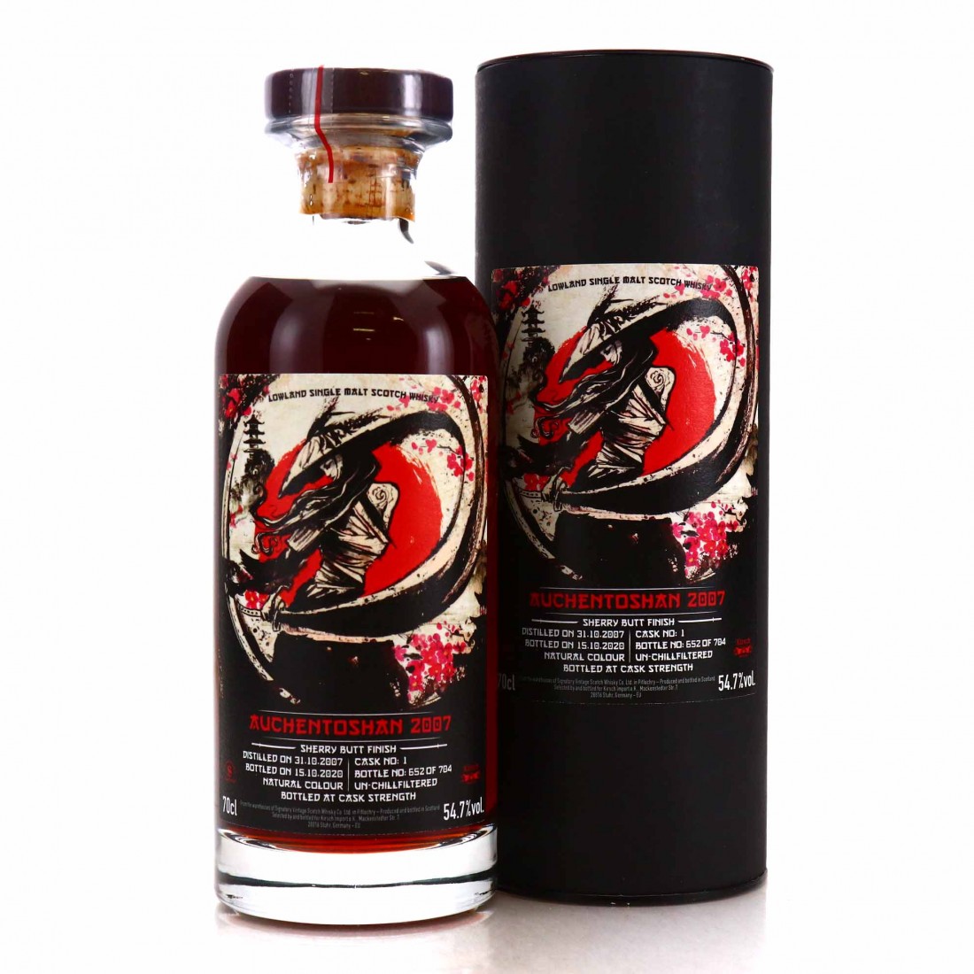 Auchentoshan 2007 Signatory Vintage Samurai / Kirsch Whisky | Whisky ...