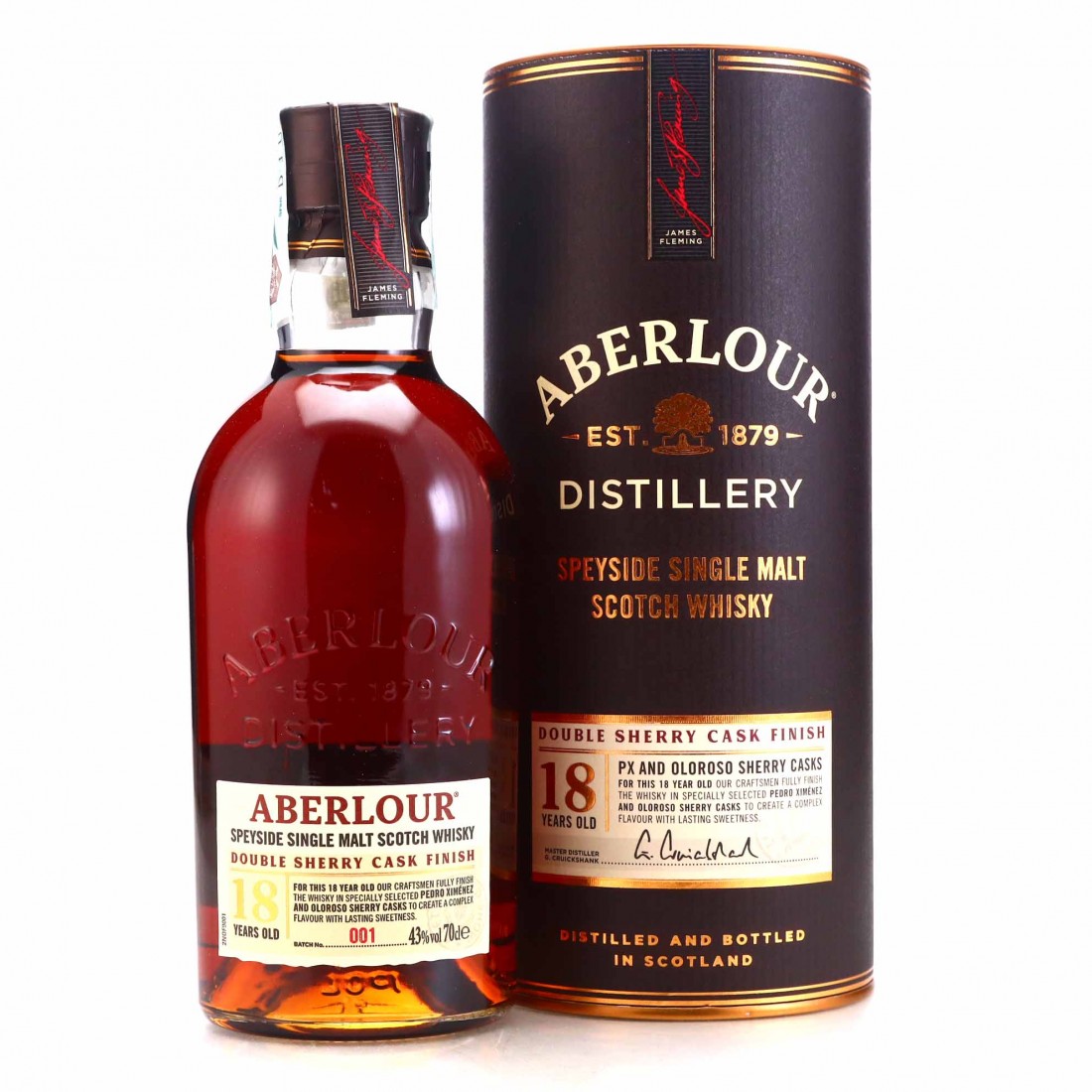 Aberlour 18 Year Old Double Sherry Cask Finish Batch 1 Whisky Auctioneer