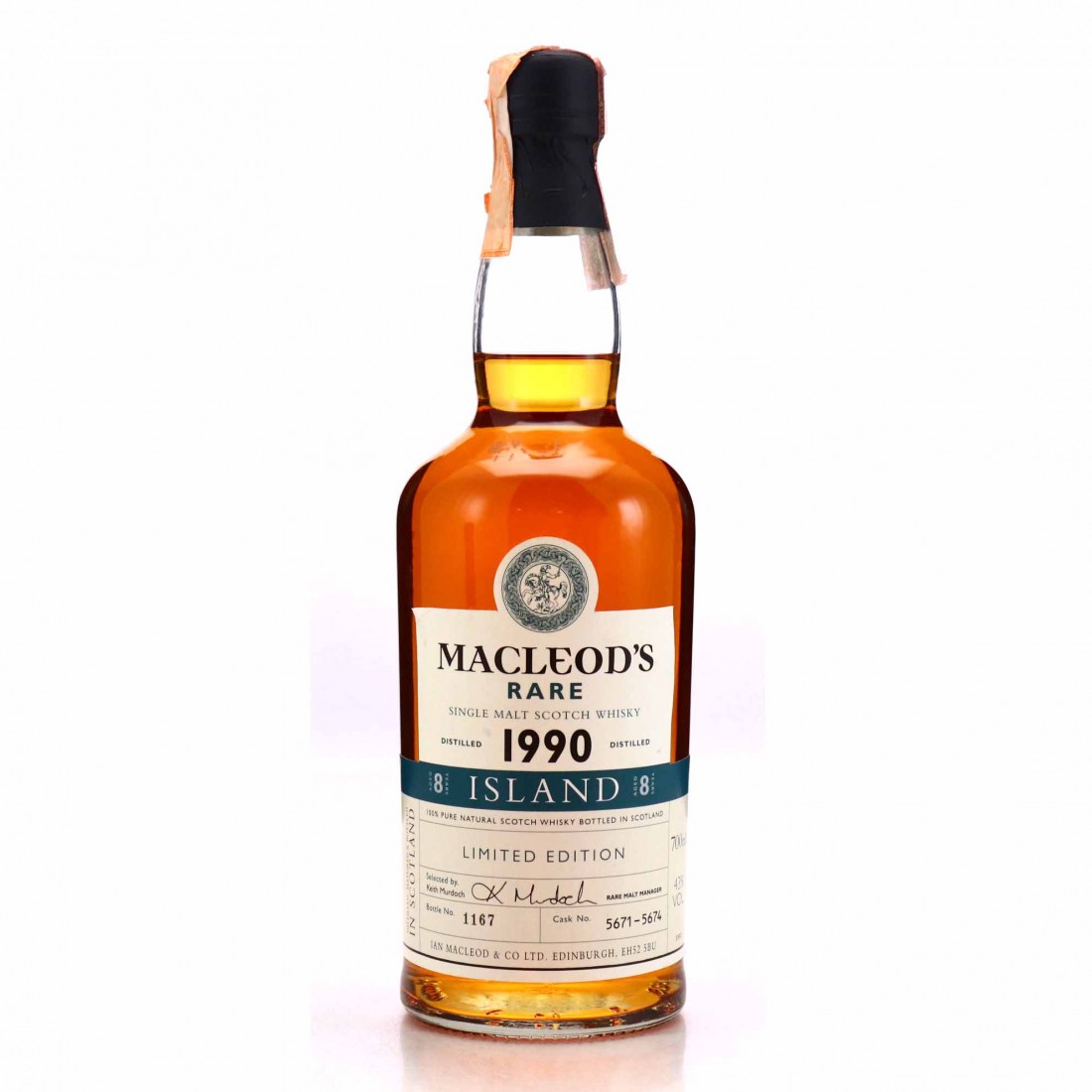 Macleod's 1990 Island Single Malt 8 Year Old | Whisky Auctioneer