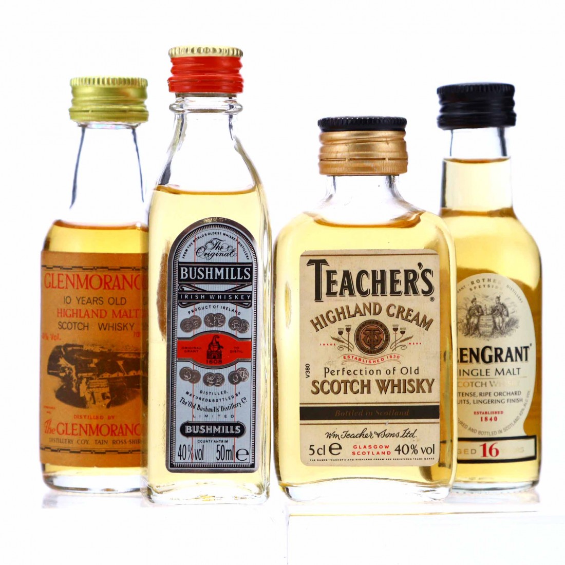 Whisky Miniatures x 4 | Whisky Auctioneer
