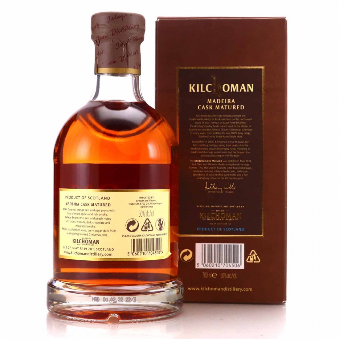 Kilchoman Madeira Cask Matured: A Detailed Whisky Review