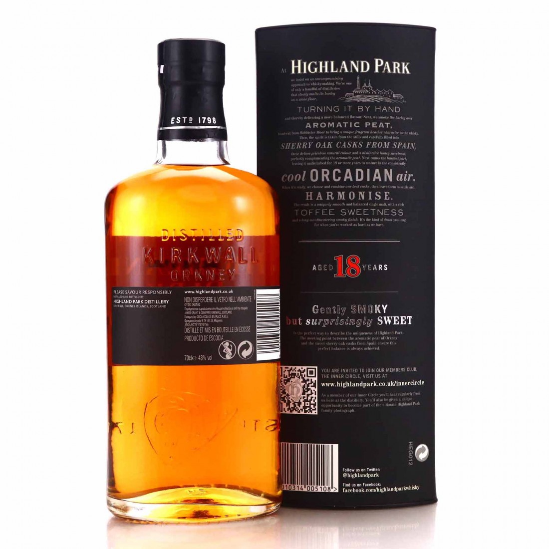 Highland Park 18 Year Old pre-2017 | Whisky Auctioneer