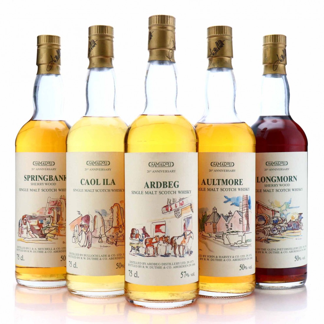 Samaroli 20th Anniversary Series 5 x 75cl | Whisky Auctioneer