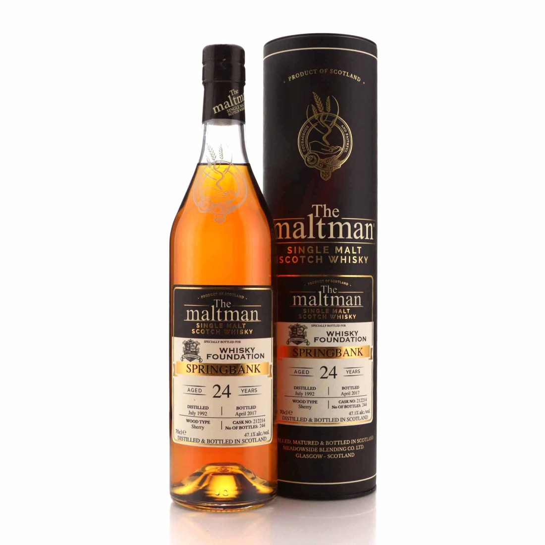 Springbank 1992 Maltman 24 Year Old / Whisky Foundation | Whisky Auctioneer