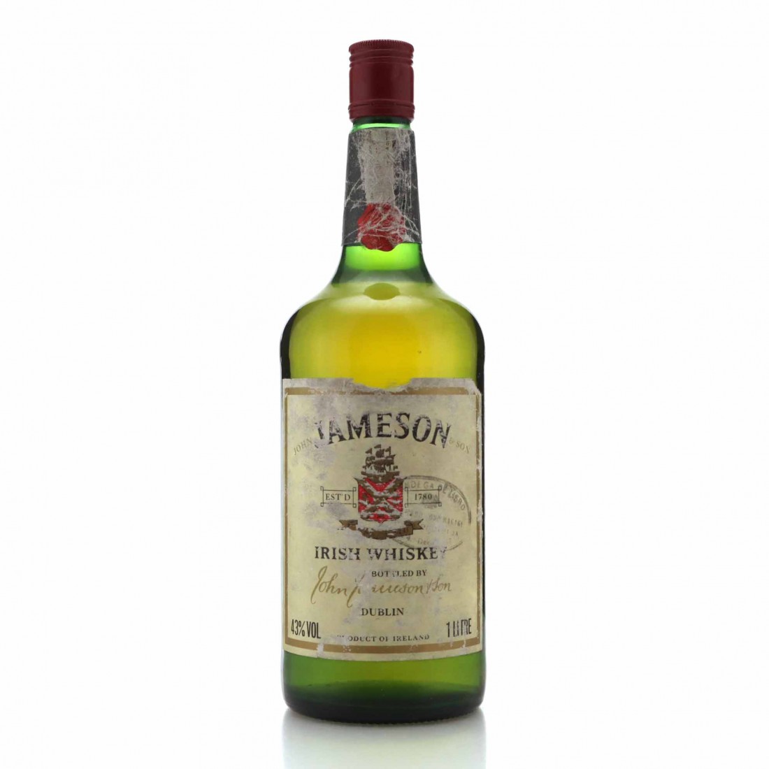 Jameson Irish Whiskey 1 Litre 1990s Whisky Auctioneer