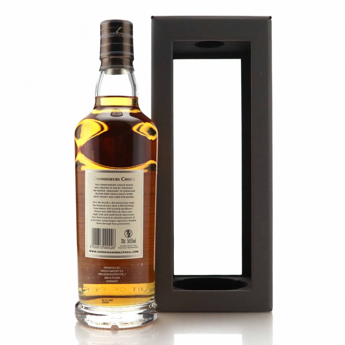 Glenburgie 1994 Gordon and MacPhail 27 Year Old Batch #21/207 | Whisky ...