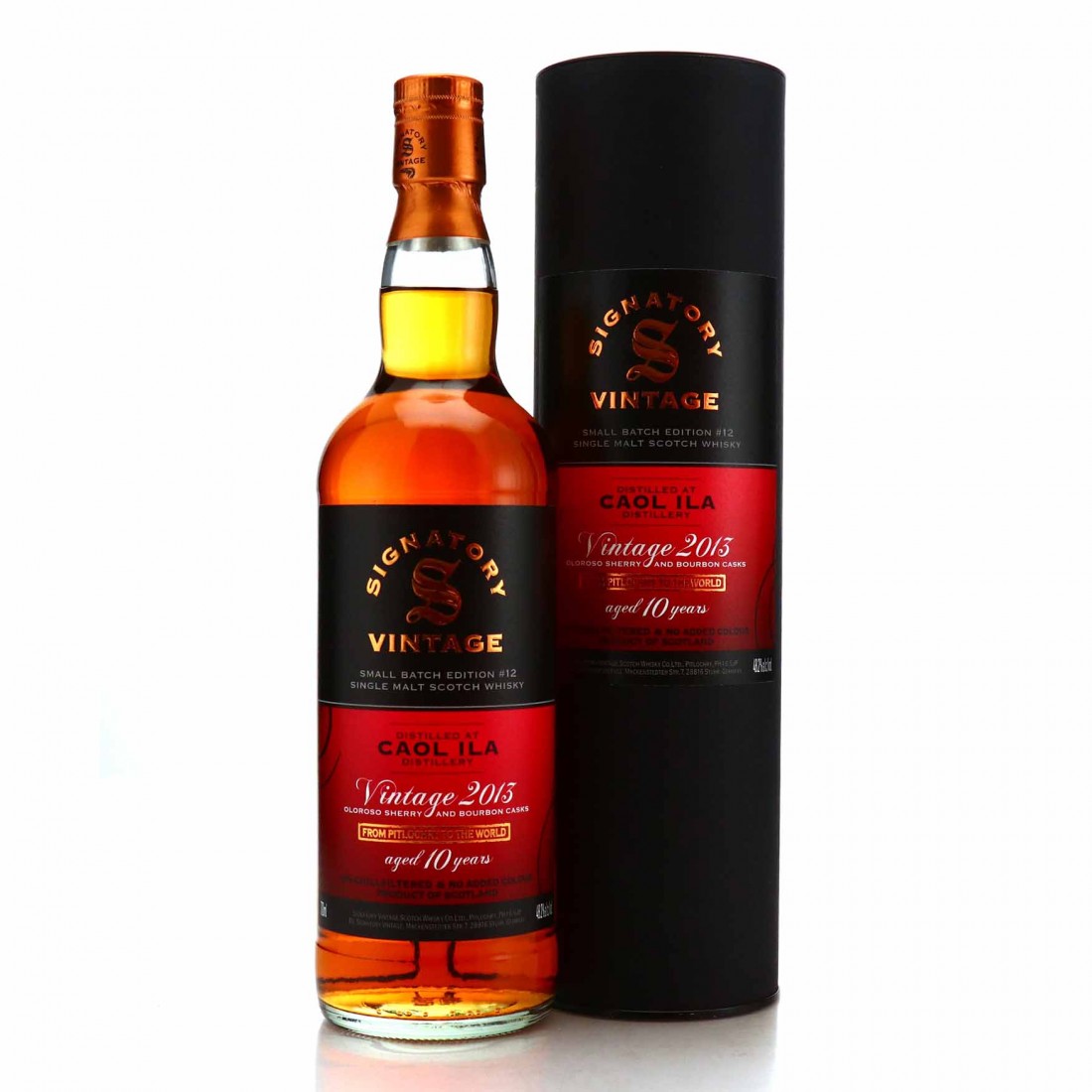 Caol Ila 2013 Signatory Vintage 10 Year Old Small Batch | Whisky Auctioneer