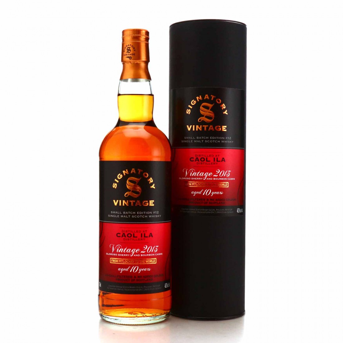 Caol Ila 2013 Signatory Vintage 10 Year Old Small Batch | Whisky Auctioneer