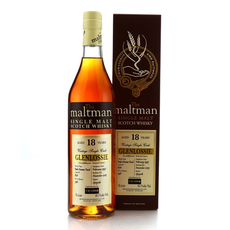 Glenlossie 1997 Maltman 18 Year Old / Cigarro | Whisky Auctioneer