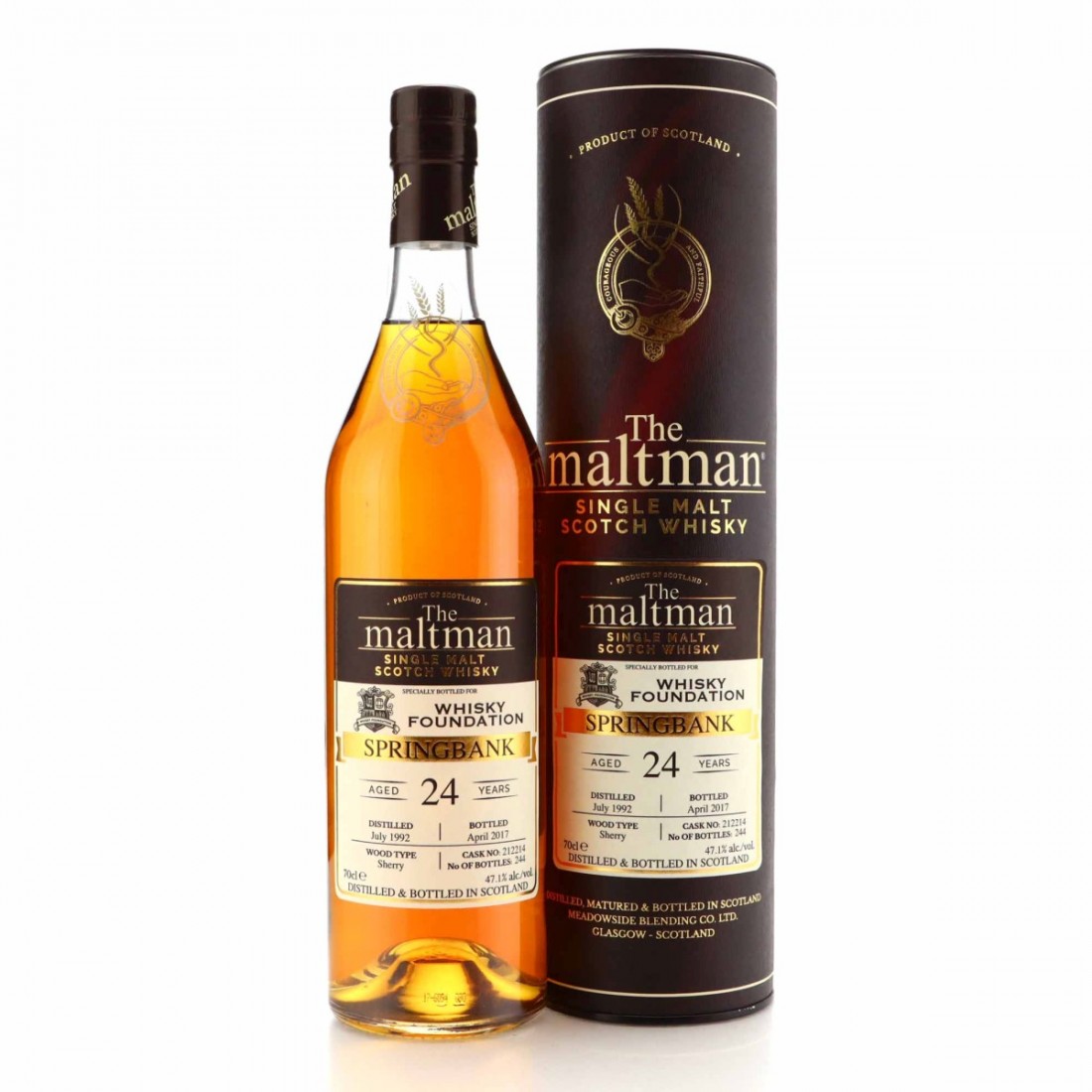 Springbank 1992 Maltman 24 Year Old / Whisky Foundation | Whisky Auctioneer