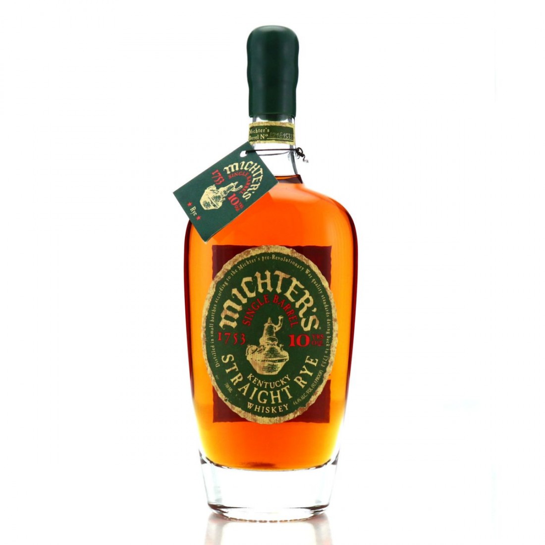 Michter's 10 Year Old Single Barrel Kentucky Rye 2021E 70cl | Whisky ...