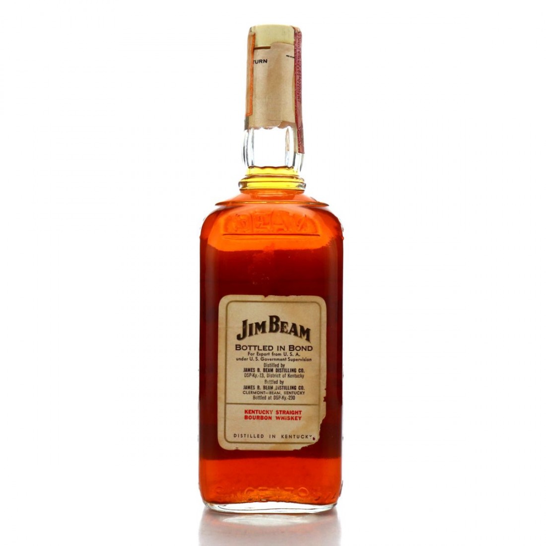 Jim Beam Kentucky Straight Bourbon 1975 / Spirit Import Whisky Auctioneer