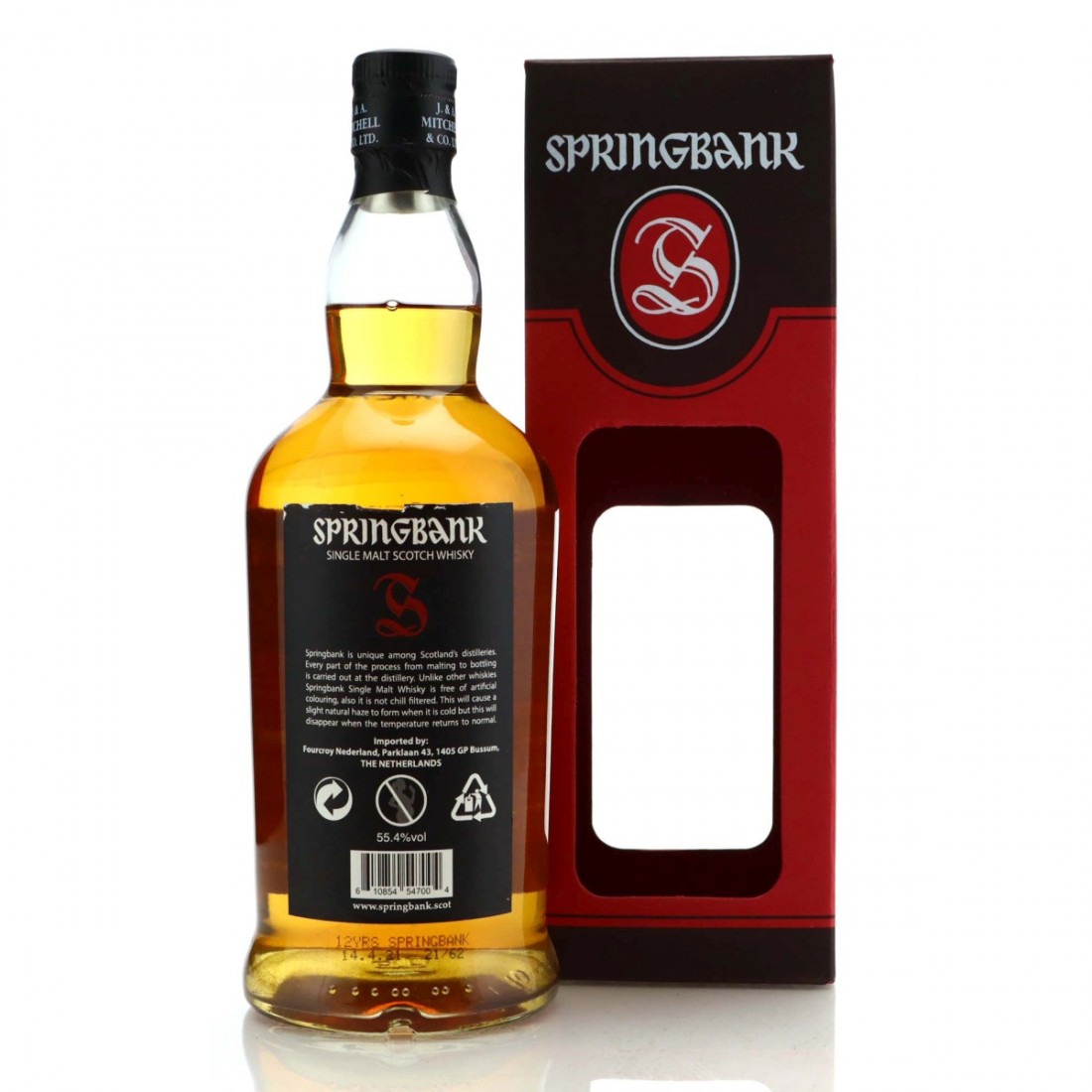 Springbank 12 Year Old Cask Strength 2021 / 55.4% | Whisky Auctioneer