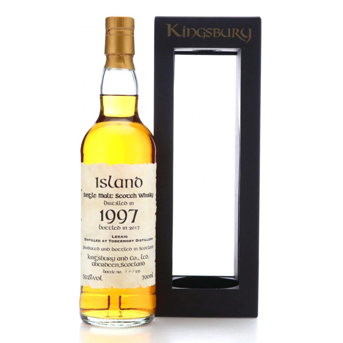 Ledaig 1997 Kingsbury 19 Year Old Celtic Label | Whisky Auctioneer