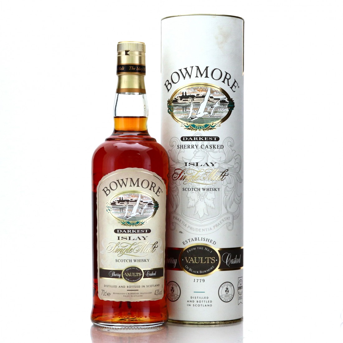 Bowmore darkest whisky auctioneer