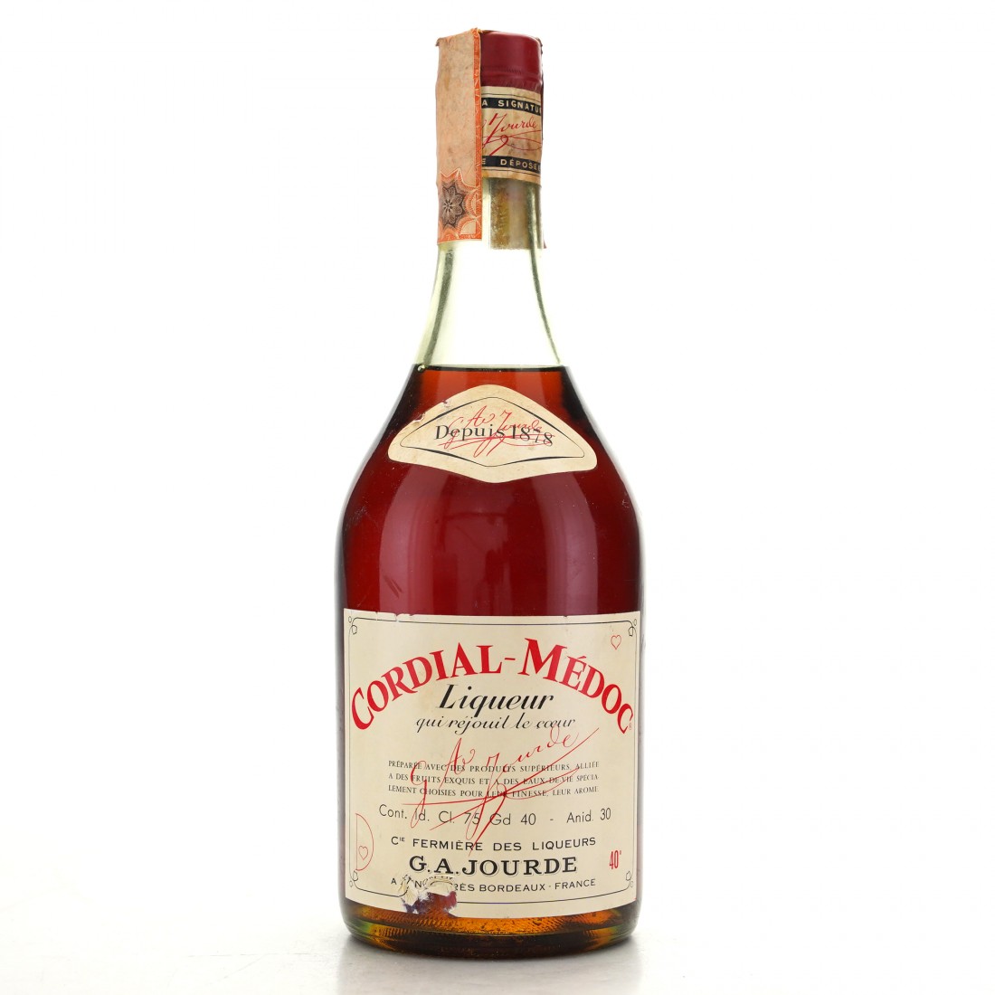 Jourde CordialMedoc 1960s Whisky Auctioneer