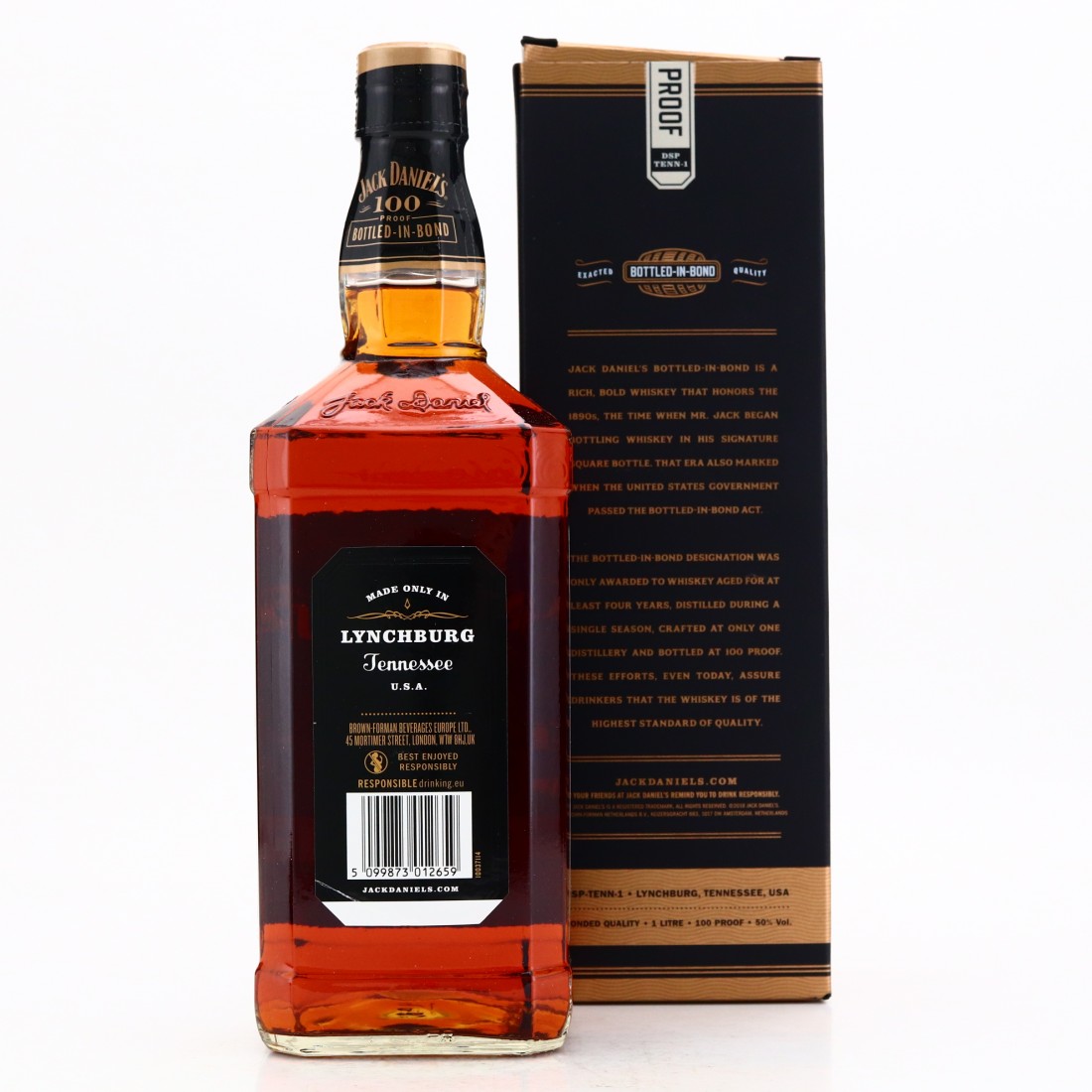 Jack Daniel's Bottled in Bond 100 Proof 1 Litre Whisky Auctioneer
