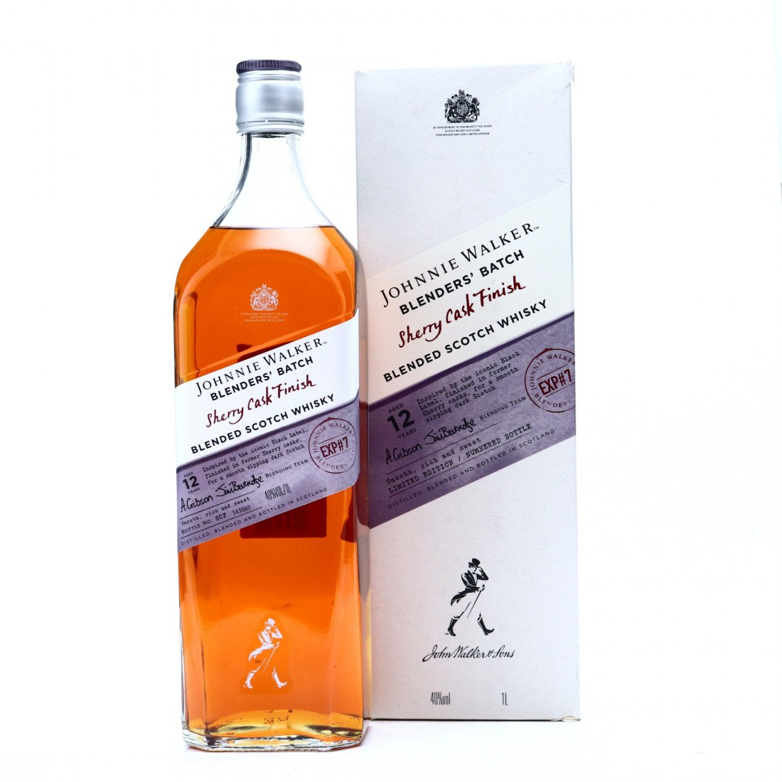 Johnnie Walker 12 Year Old Blenders' Batch Exp7 1 Litre / Sherry Cask