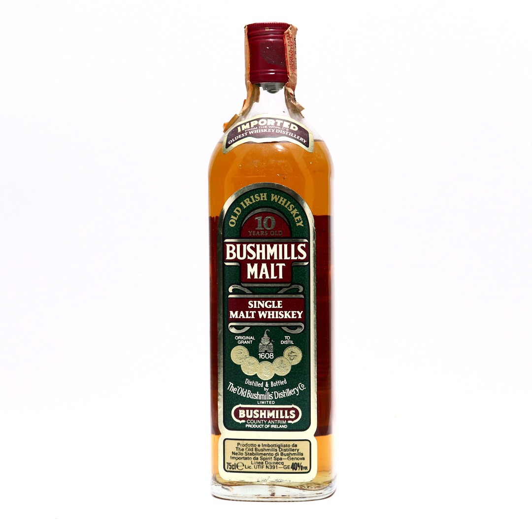 Bushmills 10 Year Old Single Malt 1980s | Whisky Auctioneer
