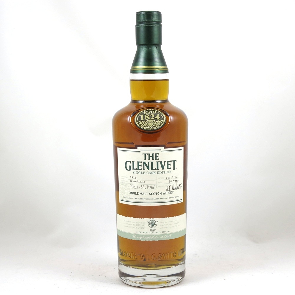 Glenlivet Guardians 18 Year Old Single Cask Whisky Auctioneer