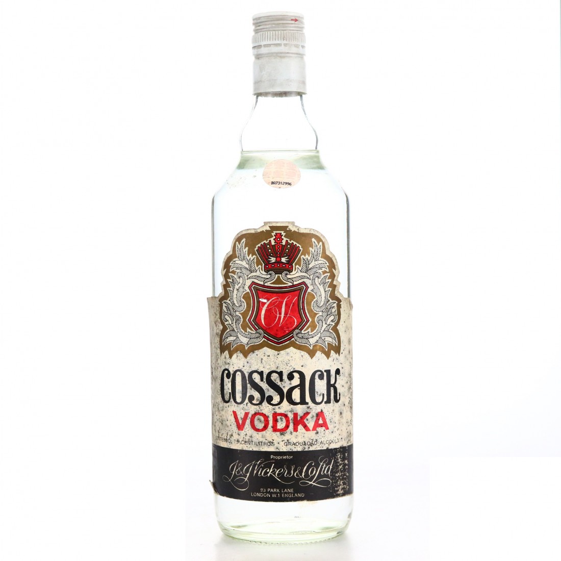 Cossack Vodka Whisky Auctioneer