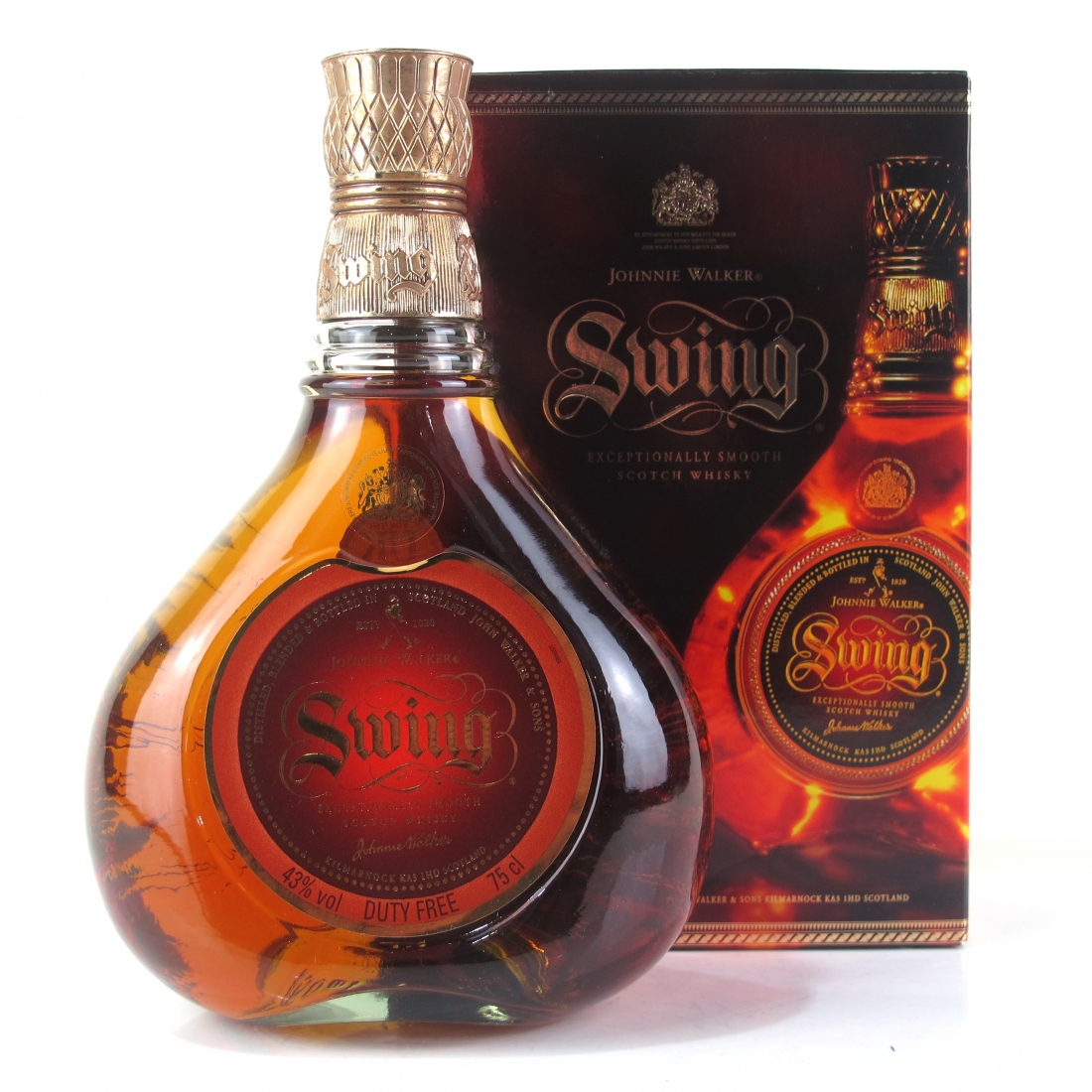 Johnnie Walker Swing 75cl Whisky Auctioneer