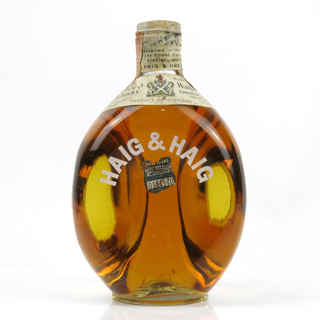 Haig and Haig 12 Year Old Blended Scotch Whisky Circa 1950s Whisky