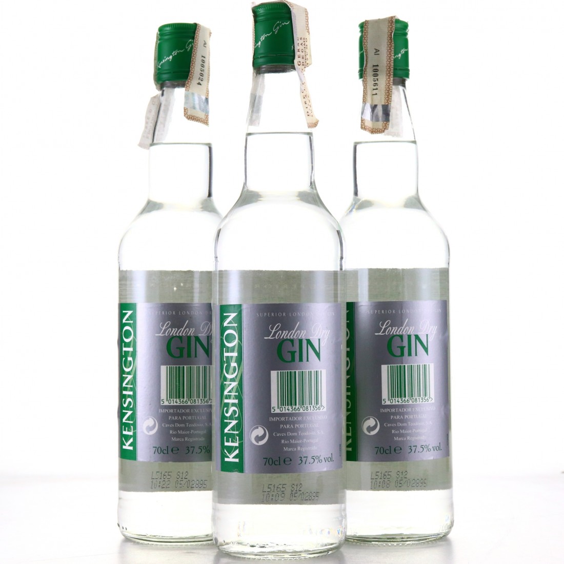 Kensington London Dry Gin x 3 Whisky Auctioneer