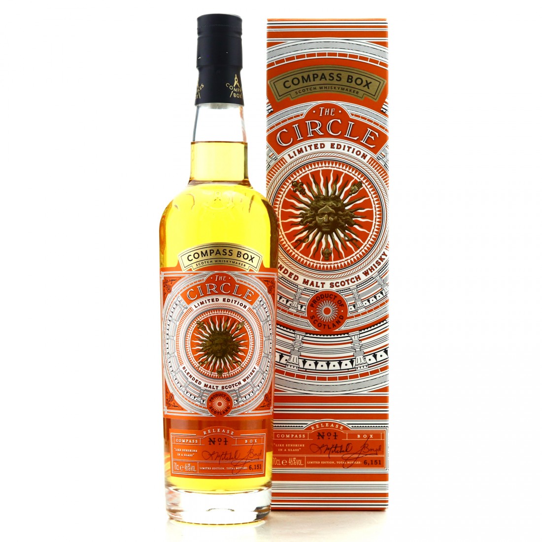 The Circle Compass Box Limited Edition / Release No.1 Whisky Auctioneer