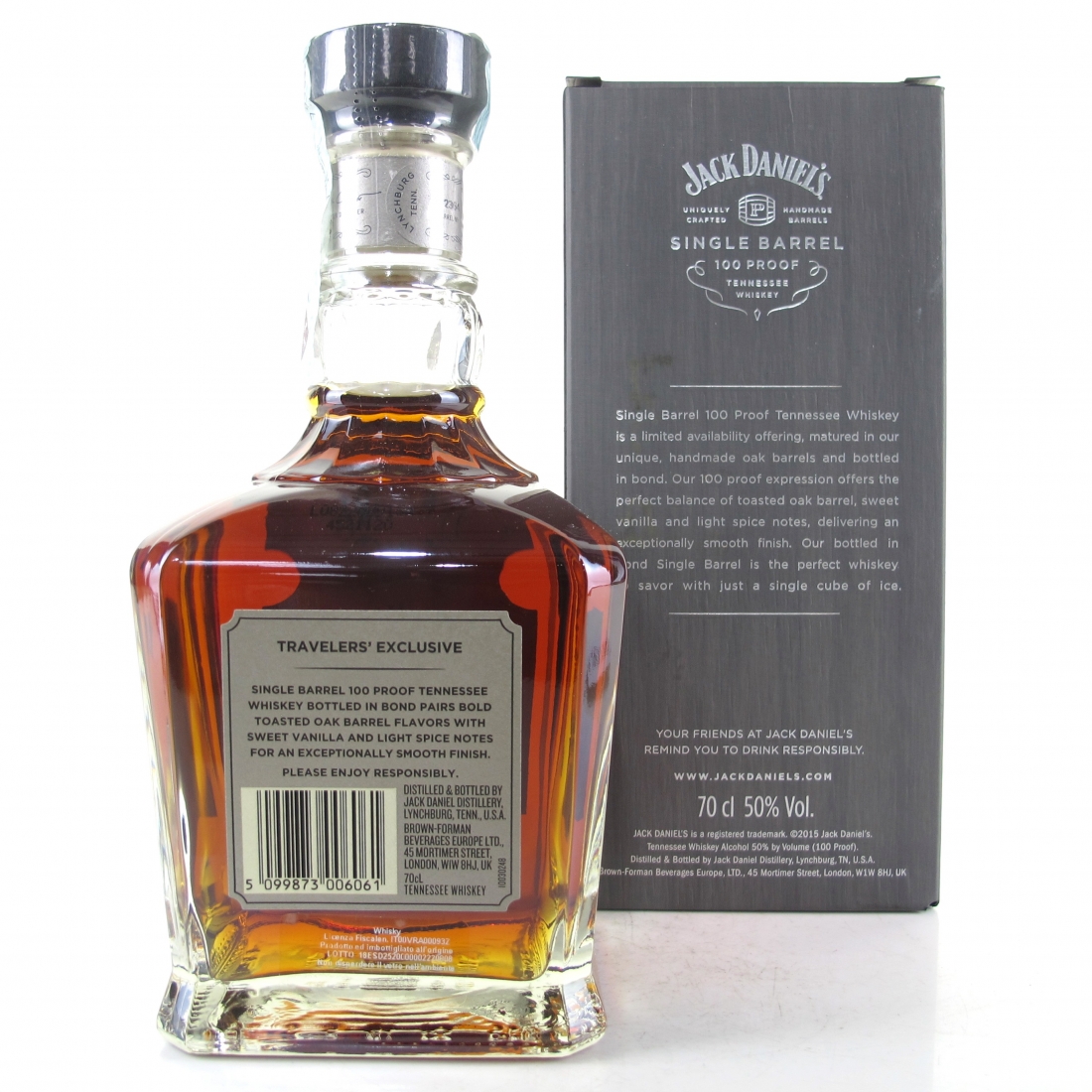 Jack Daniel's Single Barrel 100 Proof Whisky Auctioneer