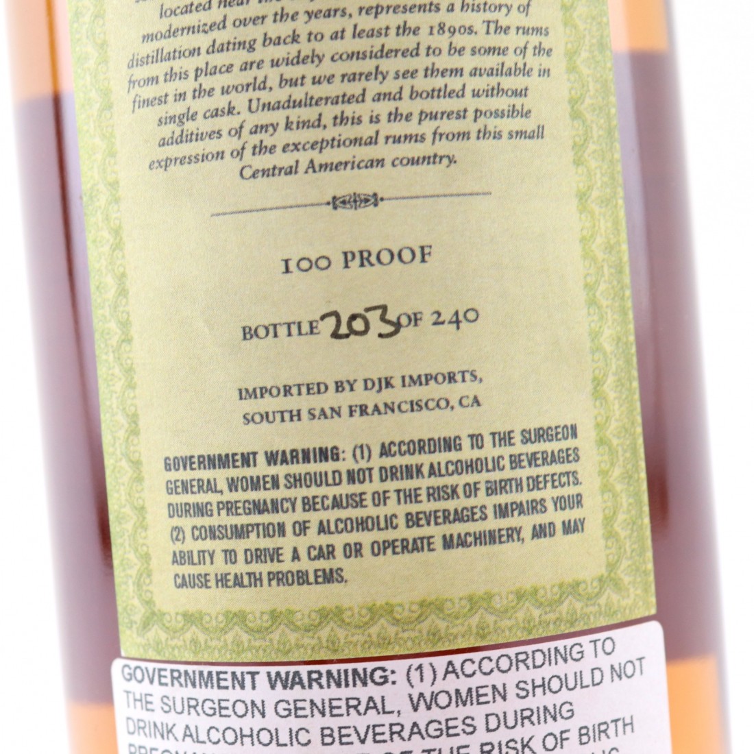 Volcano 15 Year Old Faultline 75cl / K&L Wines Whisky Auctioneer