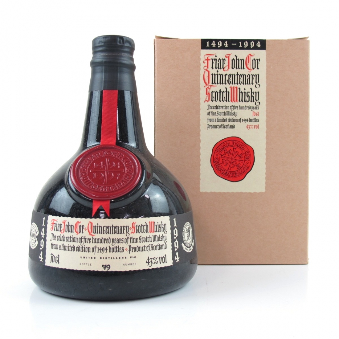 Friar John Cor Quincentenary Whisky Auctioneer