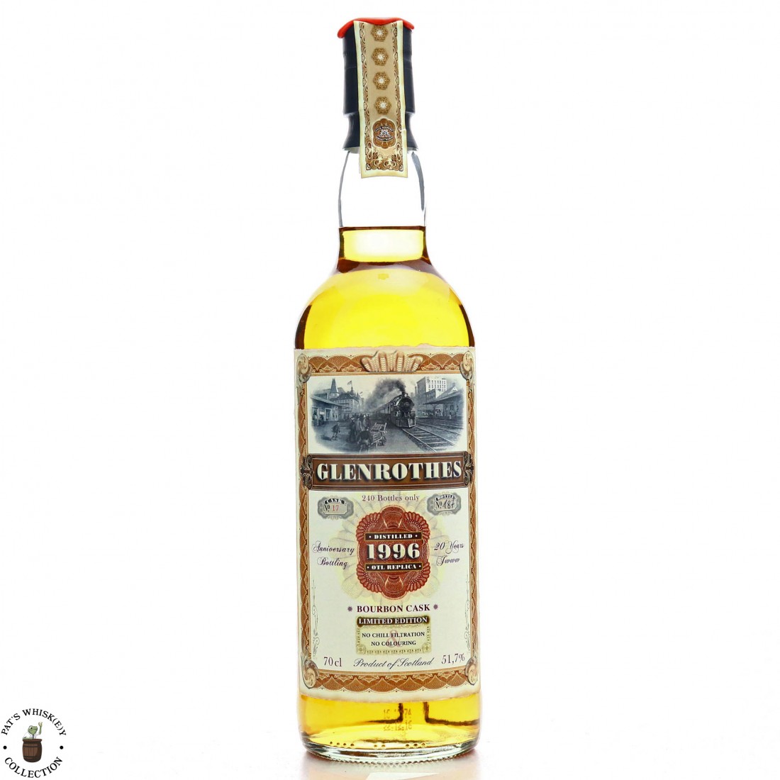 Glenrothes 1996 Jack Wiebers 20th Anniversary / Old Train Line Replica