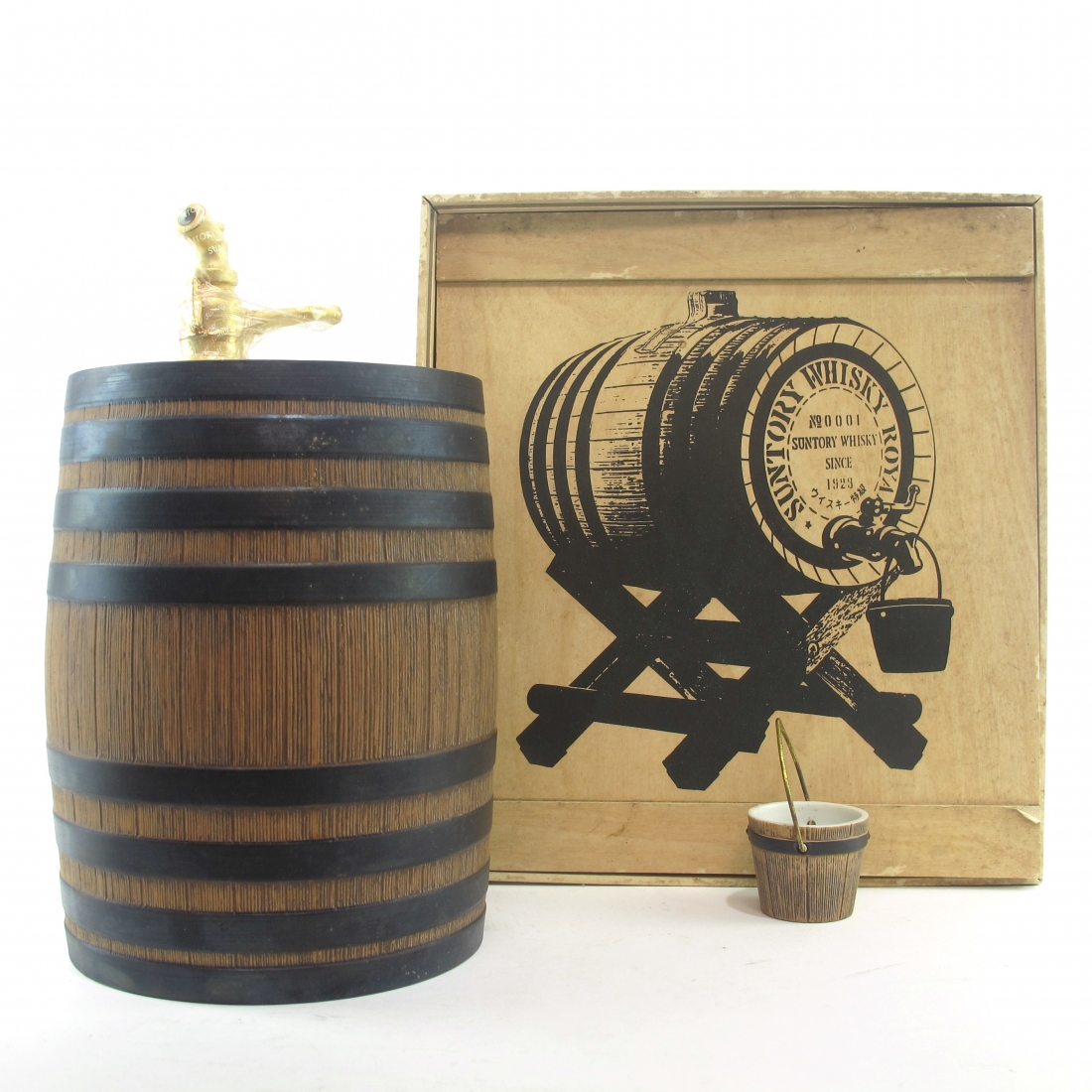 Suntory Royal Barrel Decanter 1.8 Litre Whisky Auctioneer